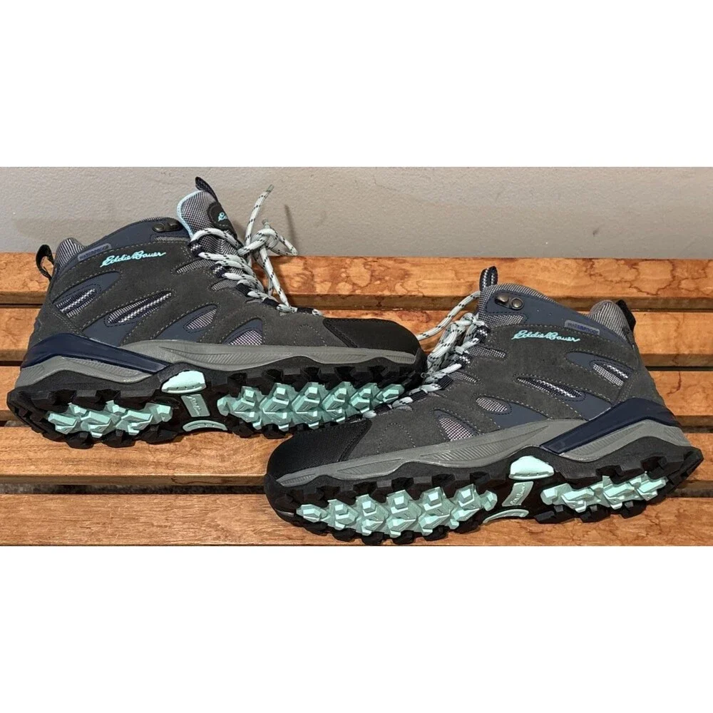 Waterproof Hiking Shoe Eddie Bauer Lakeunion Castlerock Mid Women’s 7M NO BOX